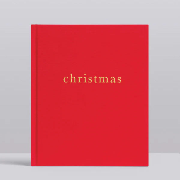 Family Christmas Book (Red)