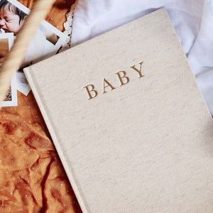 Baby Journal Birth to 5 Years (Oatmeal)