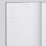 Baby Journal Birth to 5 Years (Oatmeal)