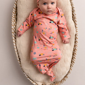 Floral Sleepsuit (Pink)