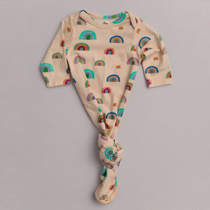 Rainbow Sleepsuit (Oatmeal)