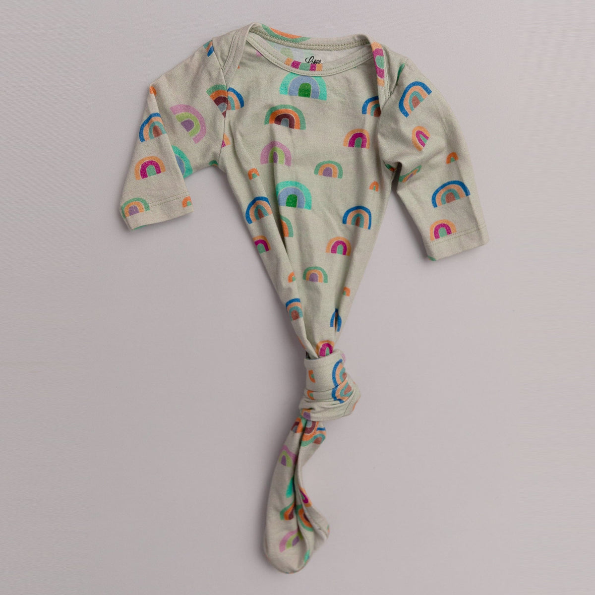 Rainbow Sleepsuit (Sage)