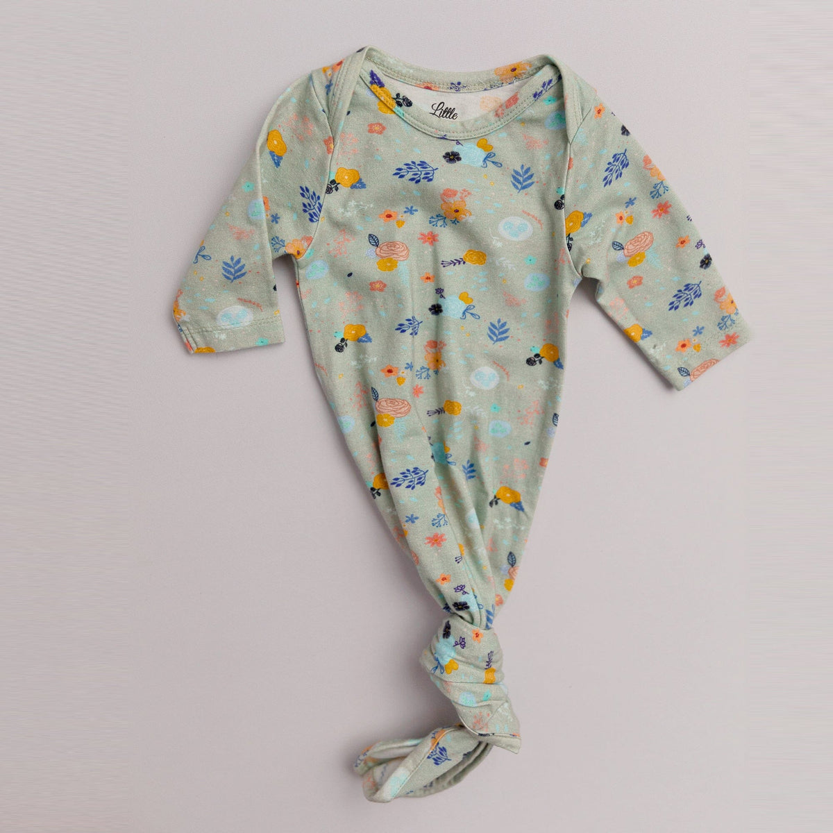 Floral Sleepsuit (Sage)