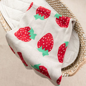 Strawberry Baby Blanket