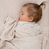 Speckled Baby Blanket (Cream)