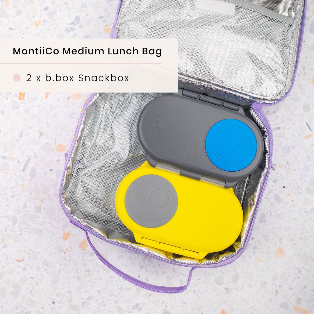 Medium Insulated Lunch Bag (Rainbows)