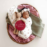 Ladybug & Hibiscus Reversible Milestone Cards