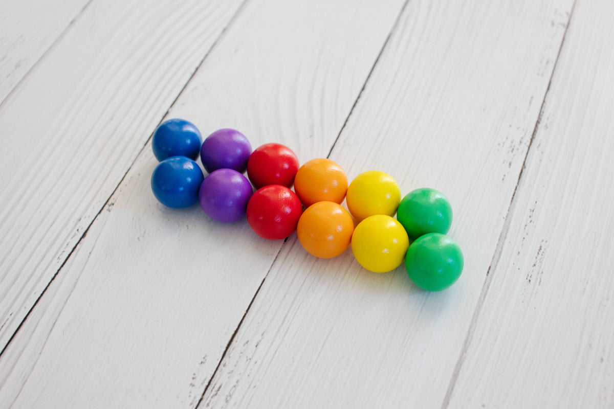 Rainbow Ball Pack 12 Piece