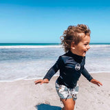 Rashguard Swim Top (Navy)