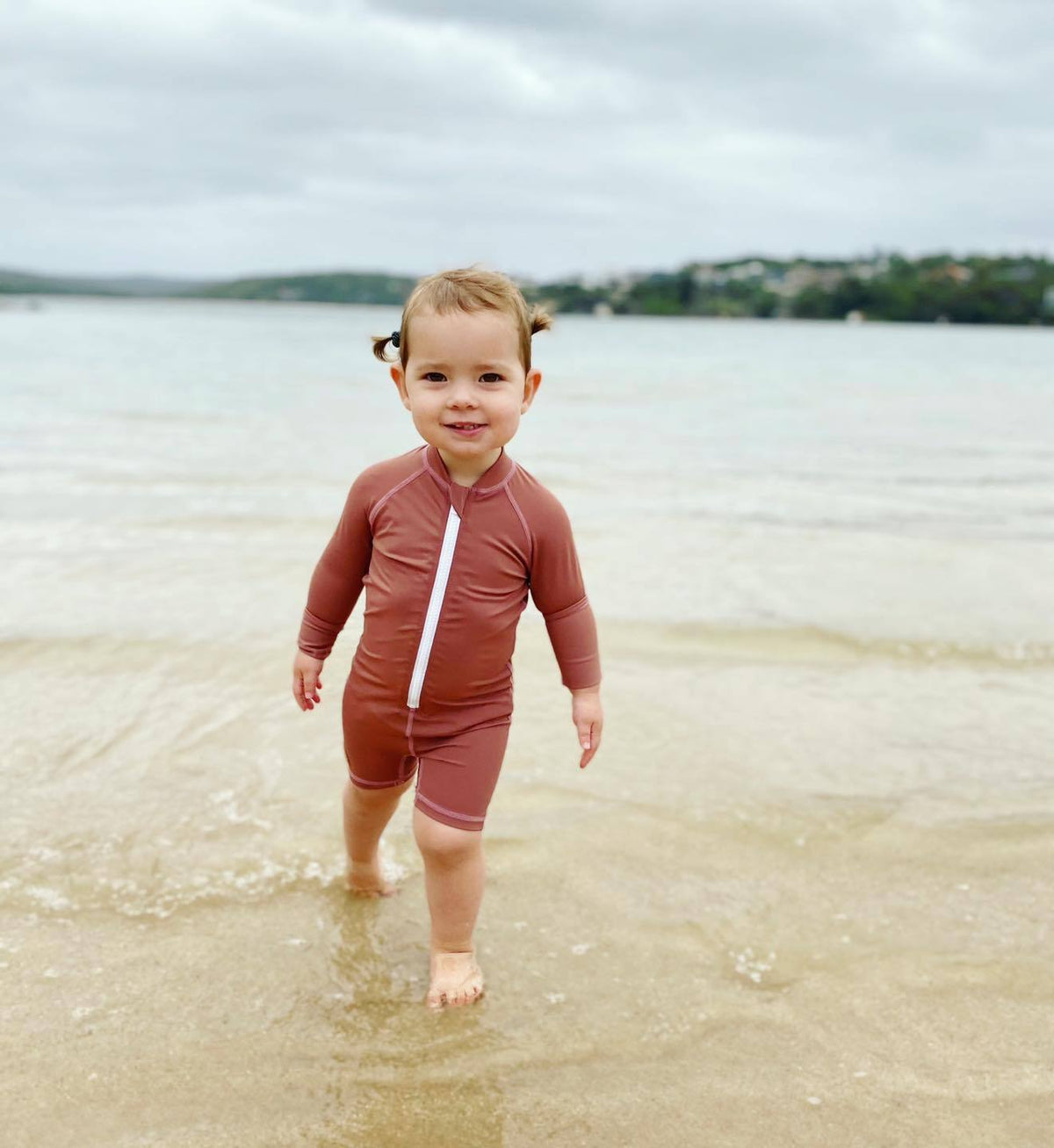 Rashguard Short Swim Suit (Outback)