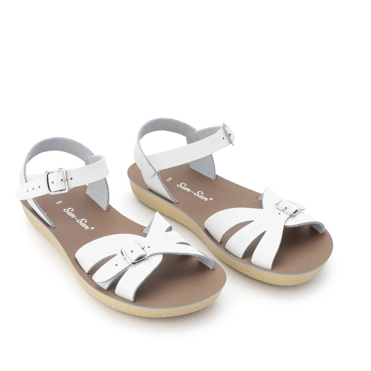 Salt Water Womens Boardwalk Sandals (White)