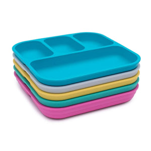 Plant Based Bento Divided Plate (Blue)
