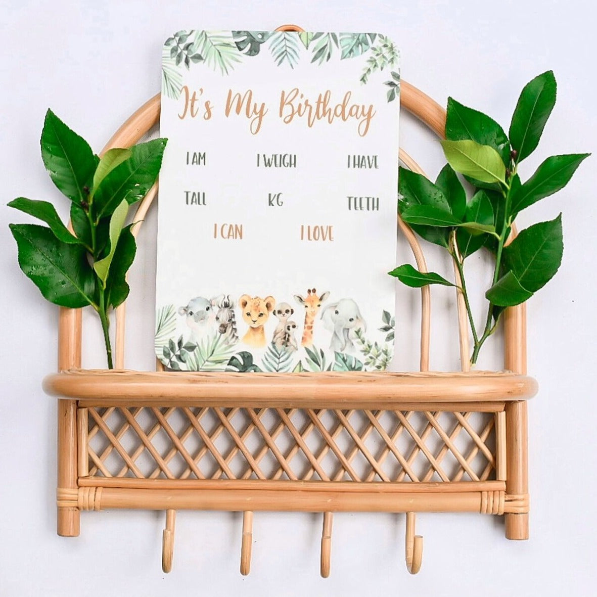 Birthday Board - Safari