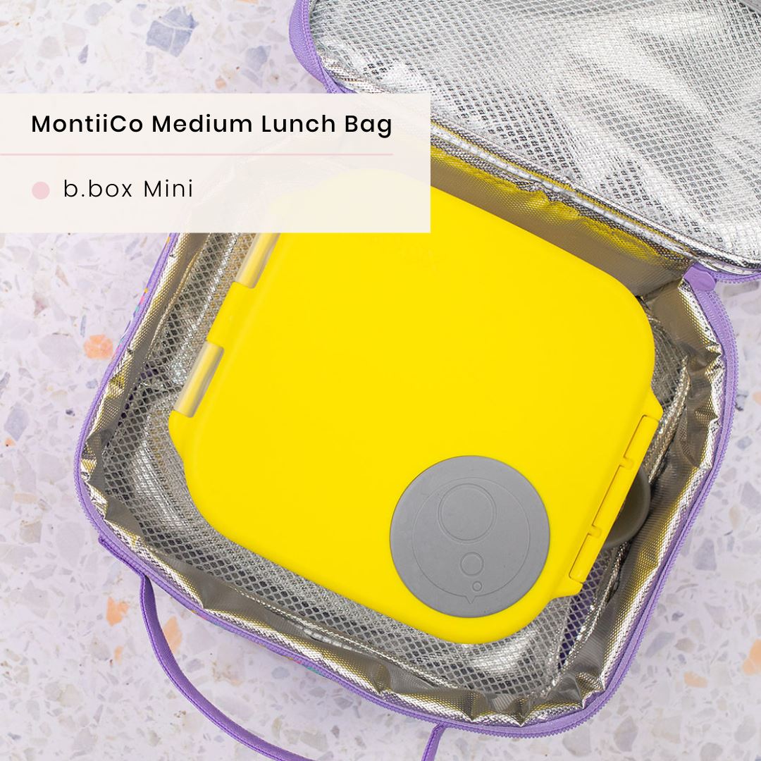 Medium Insulated Lunch Bag (Rainbows)