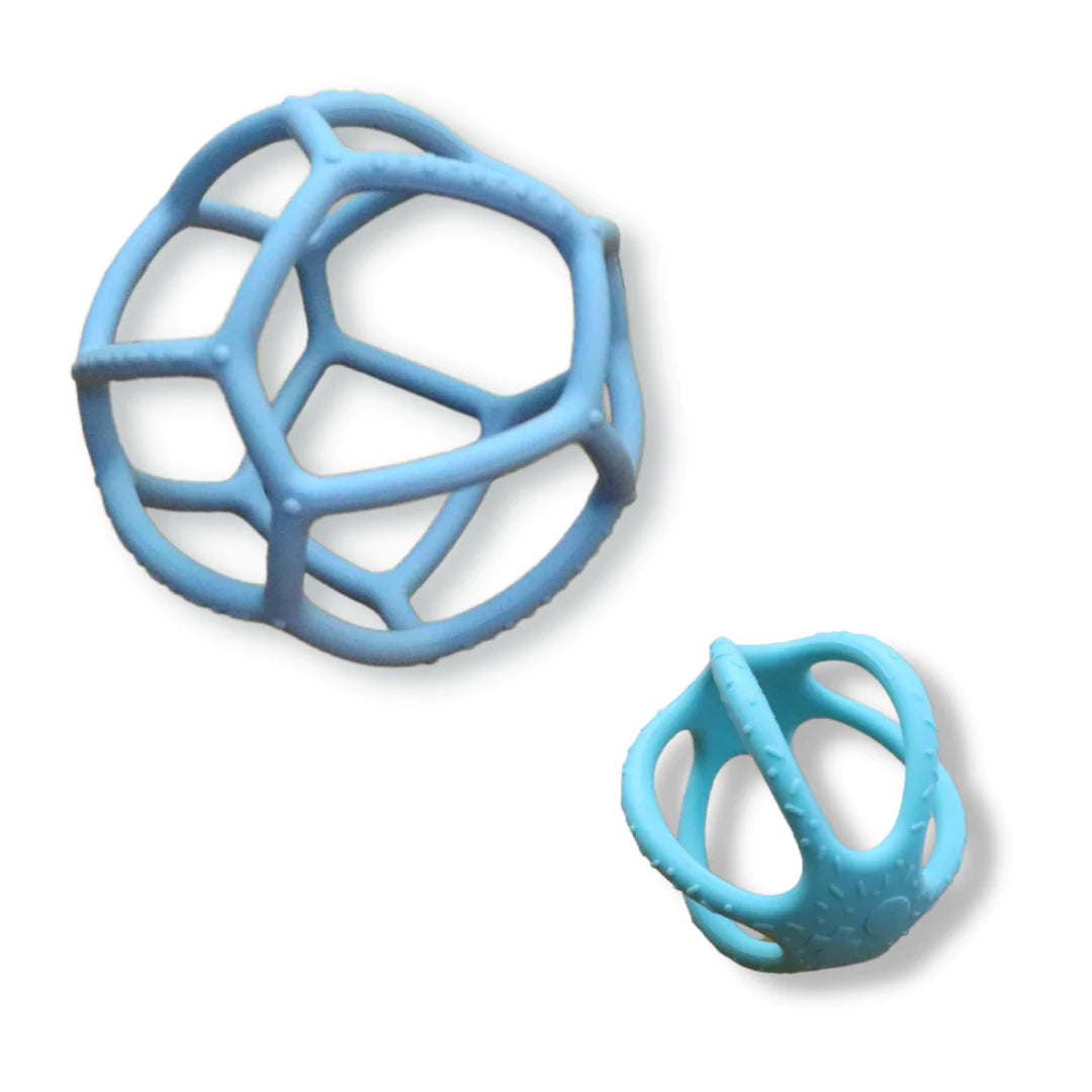 Sensory & Fidget Ball Duo (Soft Blue/Soft Mint)