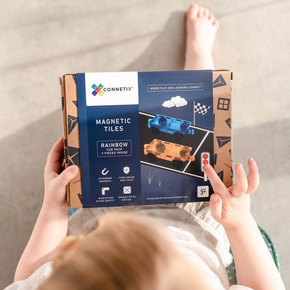 Rainbow Car Pack 2 Piece