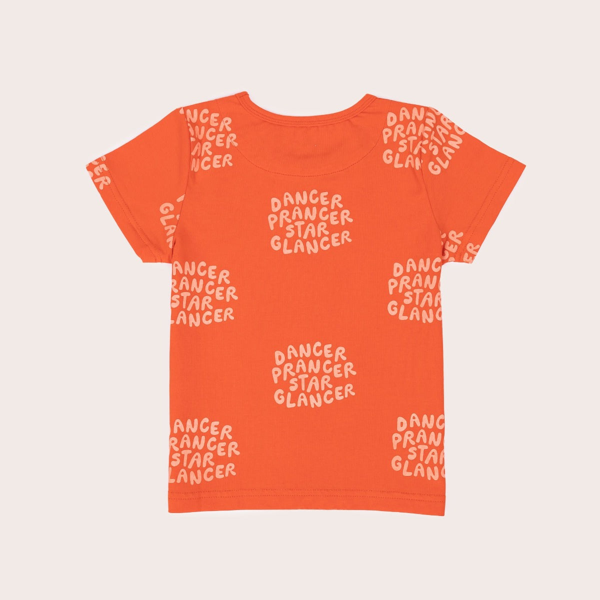 Prancer Dancer Star Glancer Tee (Fizzy Red)