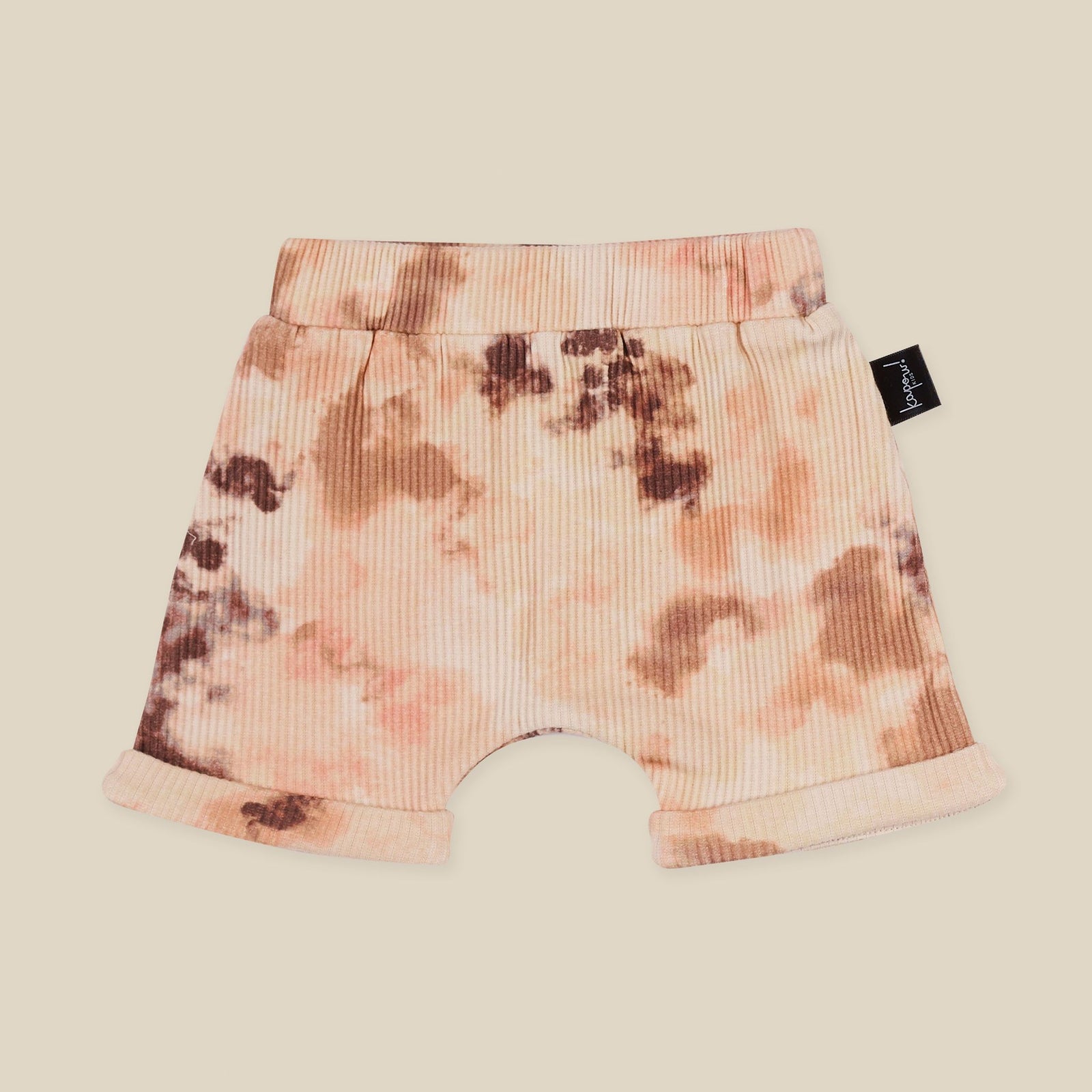 Tie Dye Rib Shorties