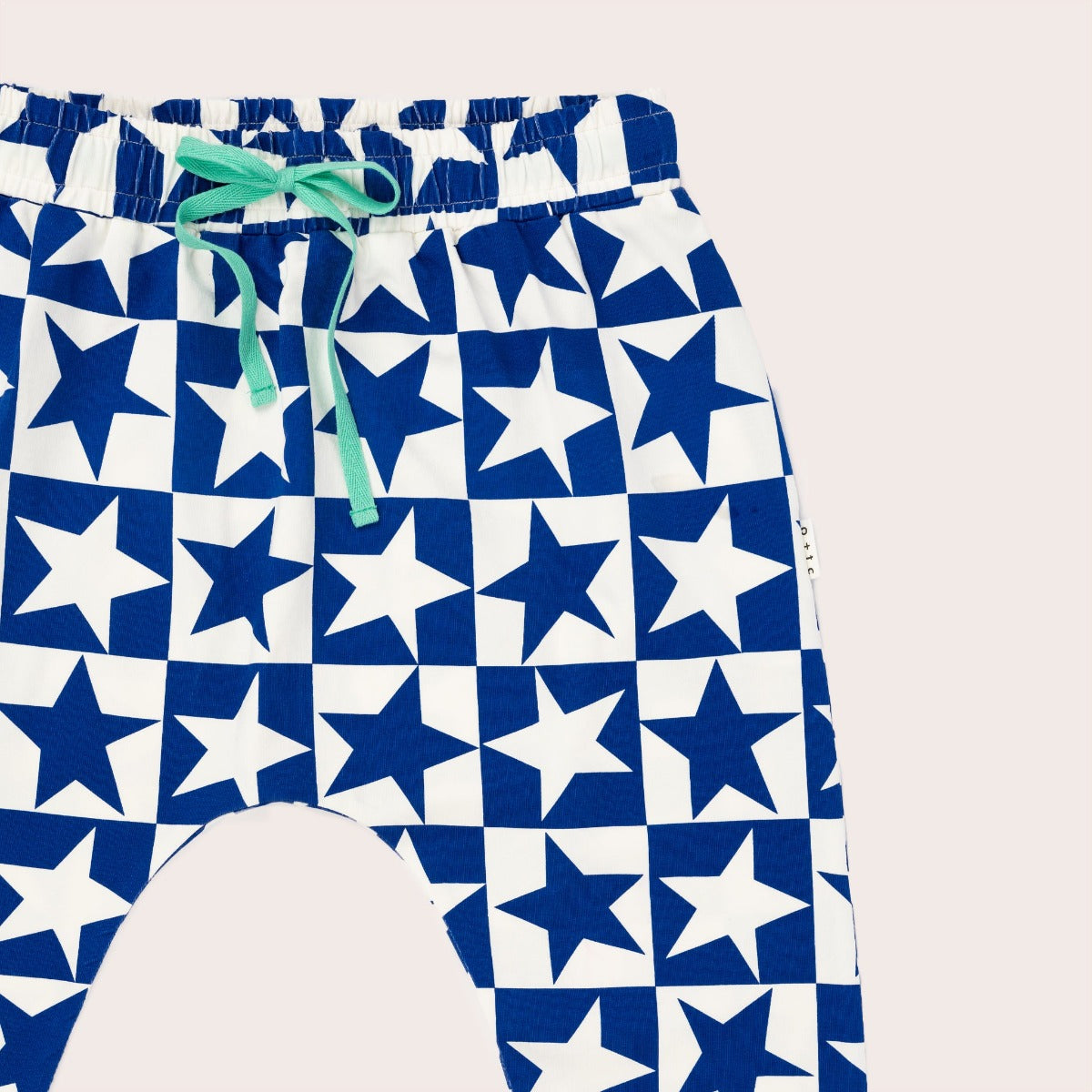 Blue Super Stars Harem Pants
