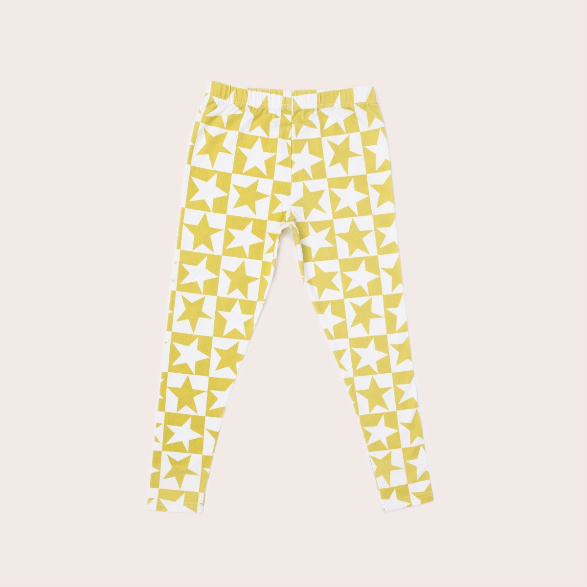 Yellow Super Stars Leggings