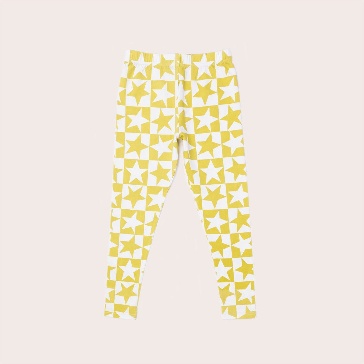 Yellow Super Stars Leggings