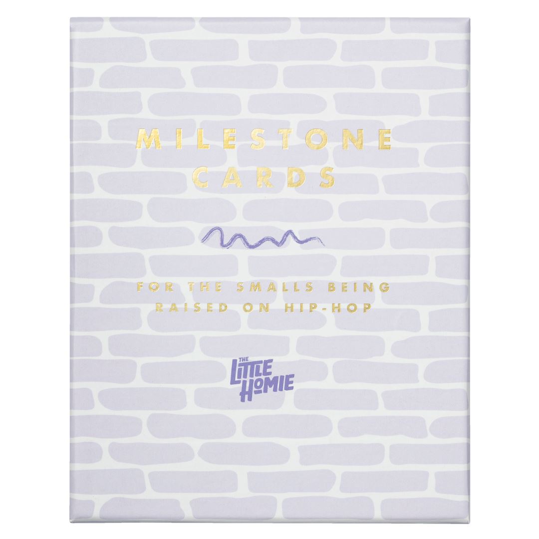 The Little Homie Milestone Cards