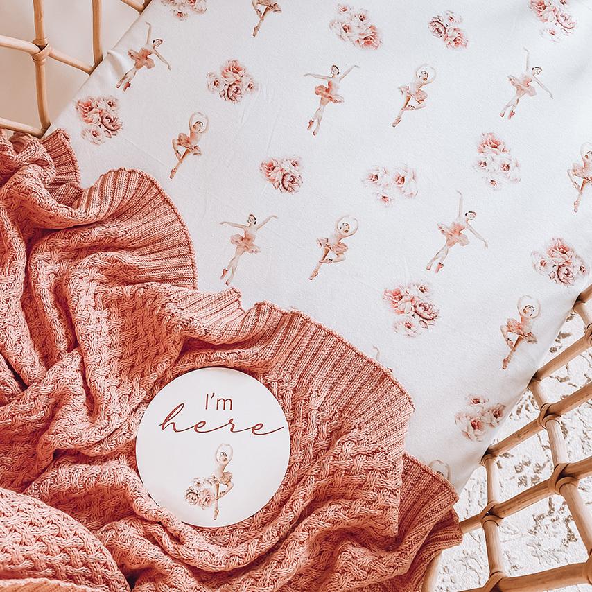 Ballerina Bassinet Sheet