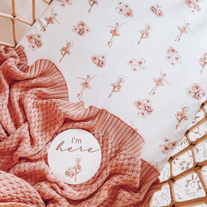 Ballerina Bassinet Sheet