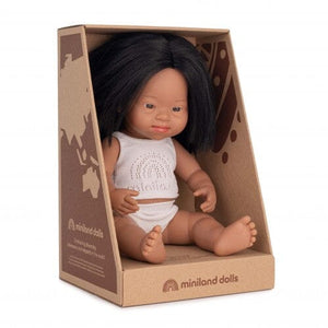 Doll Hispanic Girl With Down Syndrome