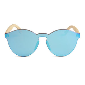 Tylah Sunglasses (Metallic Blue)