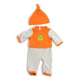 Winter Striped Orange Pyjamas