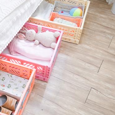 Midi Folding Crate (Mint)