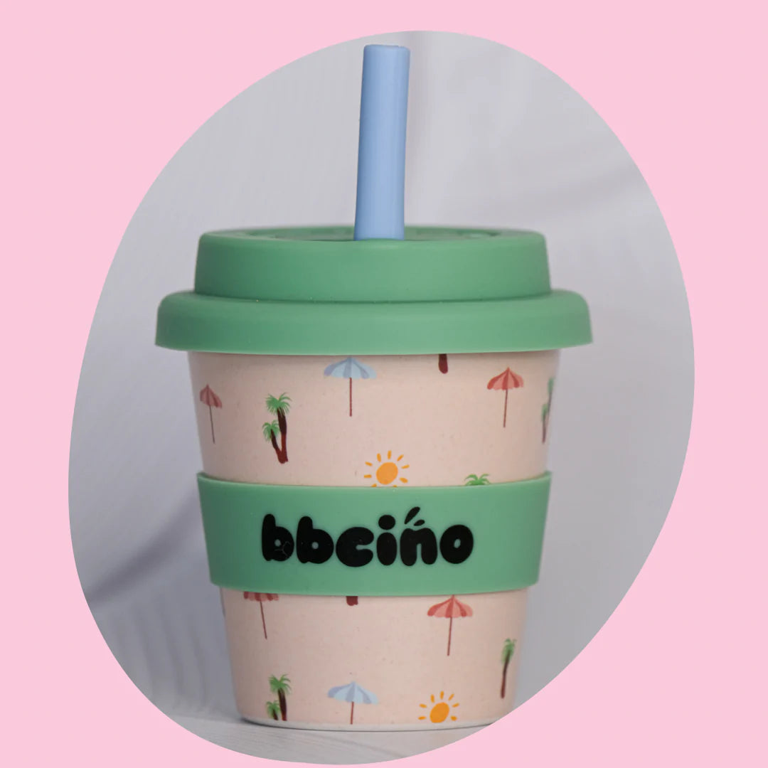 Lifes A Beach Bamboo Babycino Cup
