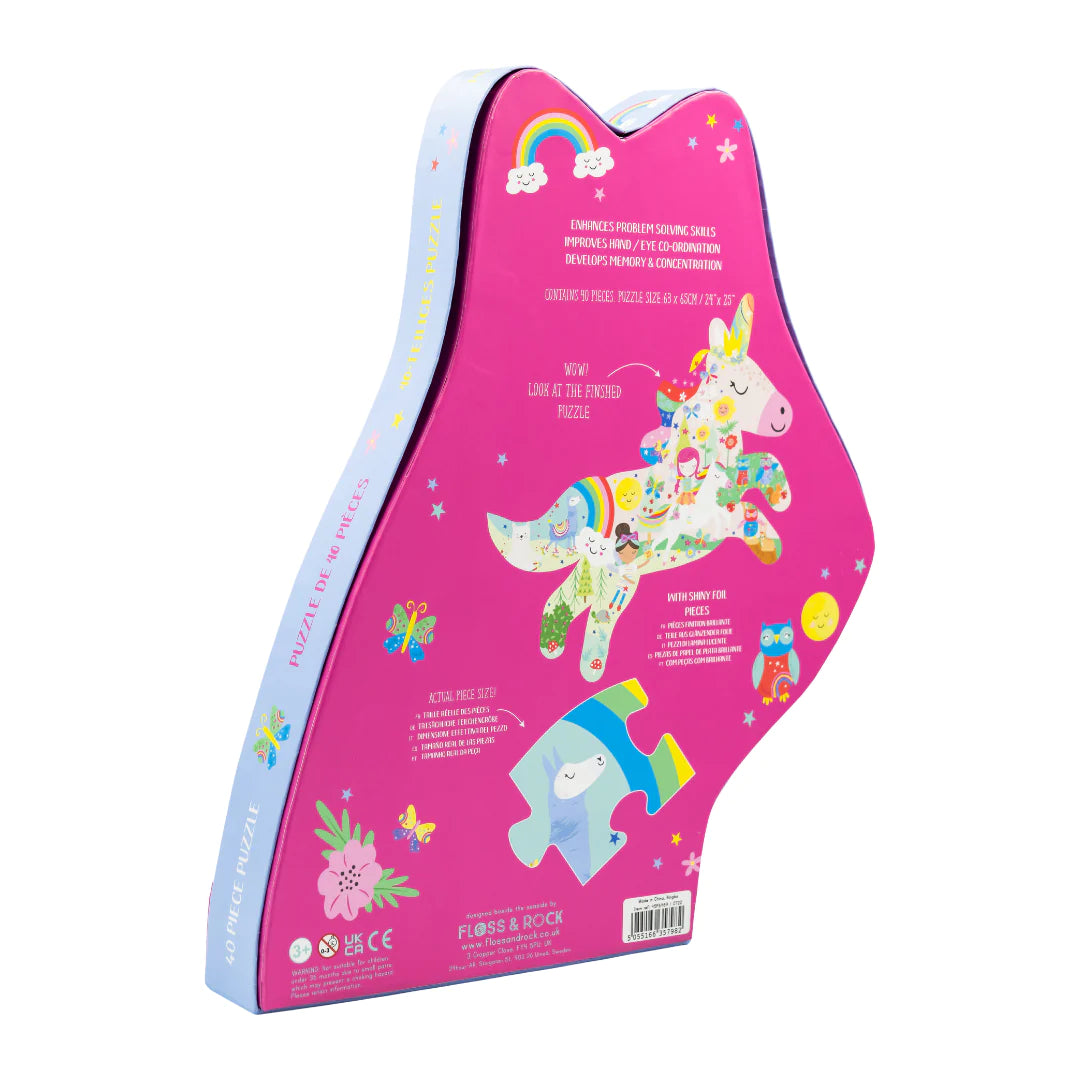Rainbow Unicorn Puzzle (40 piece)