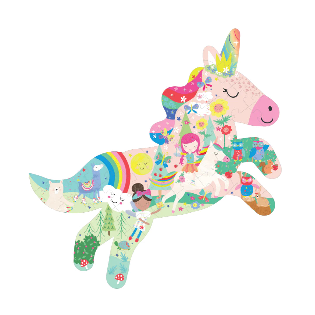 Rainbow Unicorn Puzzle (40 piece)