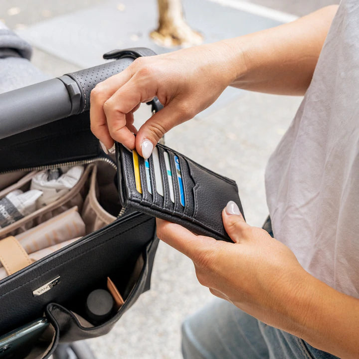 Mini Card Wallet (Black)