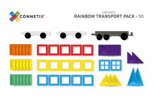 Rainbow Transport Pack 50 Piece