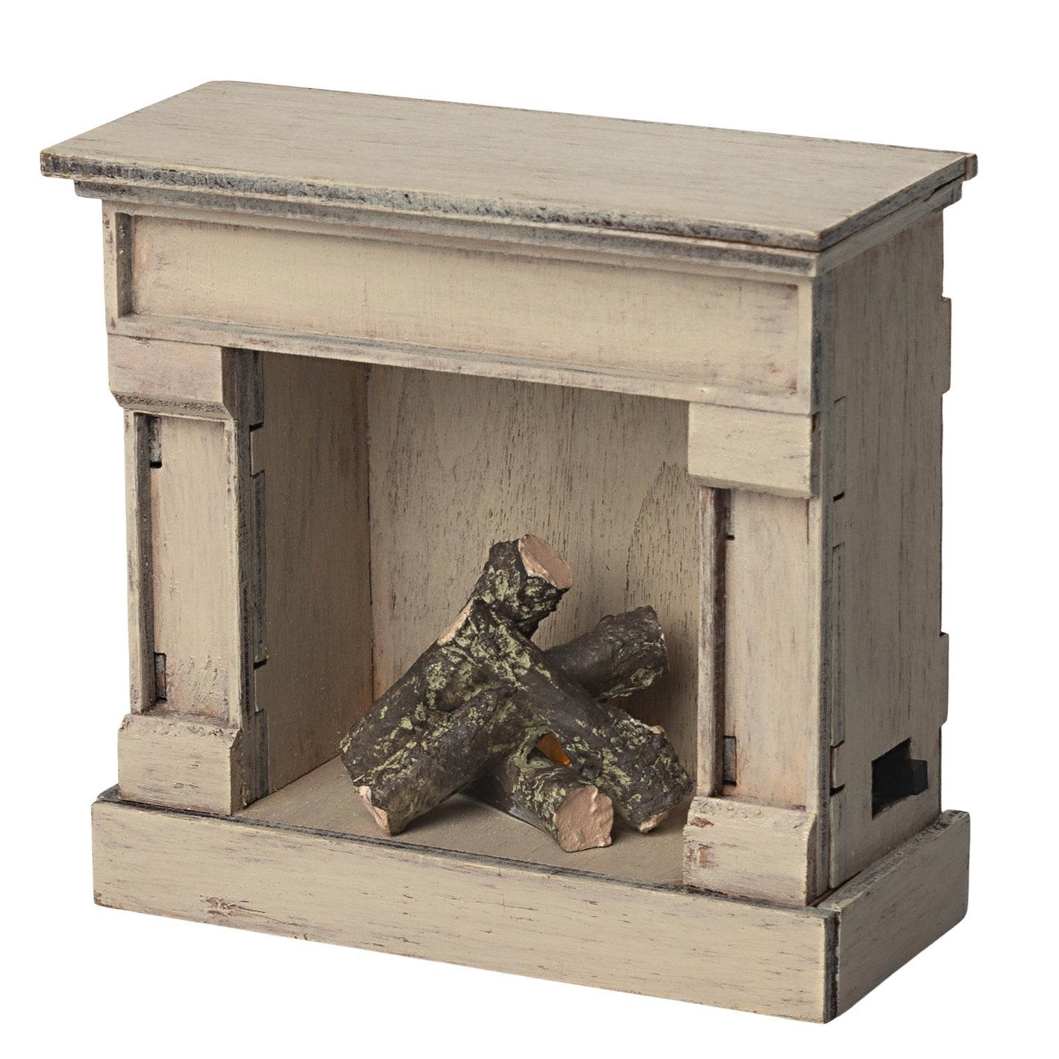Minature Fireplace - Off White