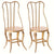 Vintage Gold Chairs Micro - 2 Pieces