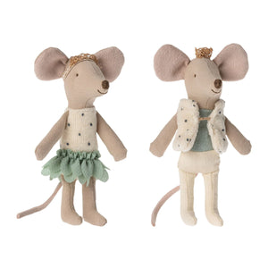 Royal Twins Mice in Box - Little Brother & Sister