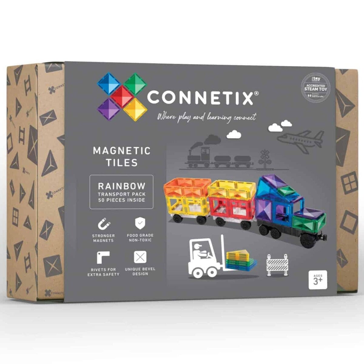 Rainbow Transport Pack 50 Piece