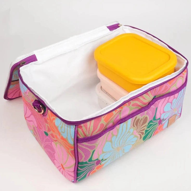 Flower Power Midi Cooler Bag
