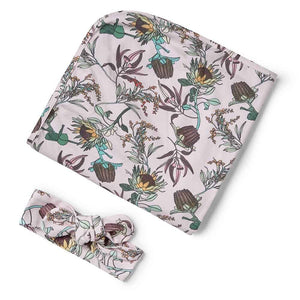 Banksia Jersey Wrap & Topknot