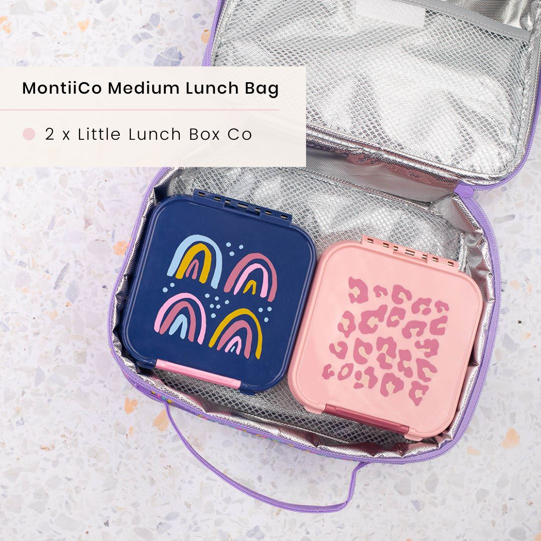 Medium Insulated Lunch Bag (Rainbows)