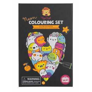 Neon Colouring Set (Glow Friends)