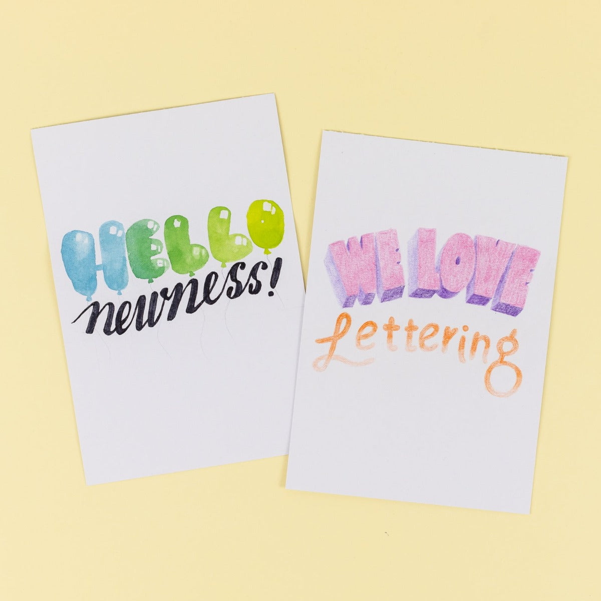 Hand Lettering - Learn.Experiment.Create