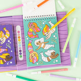Colour By Numbers - Mermaids & Friends