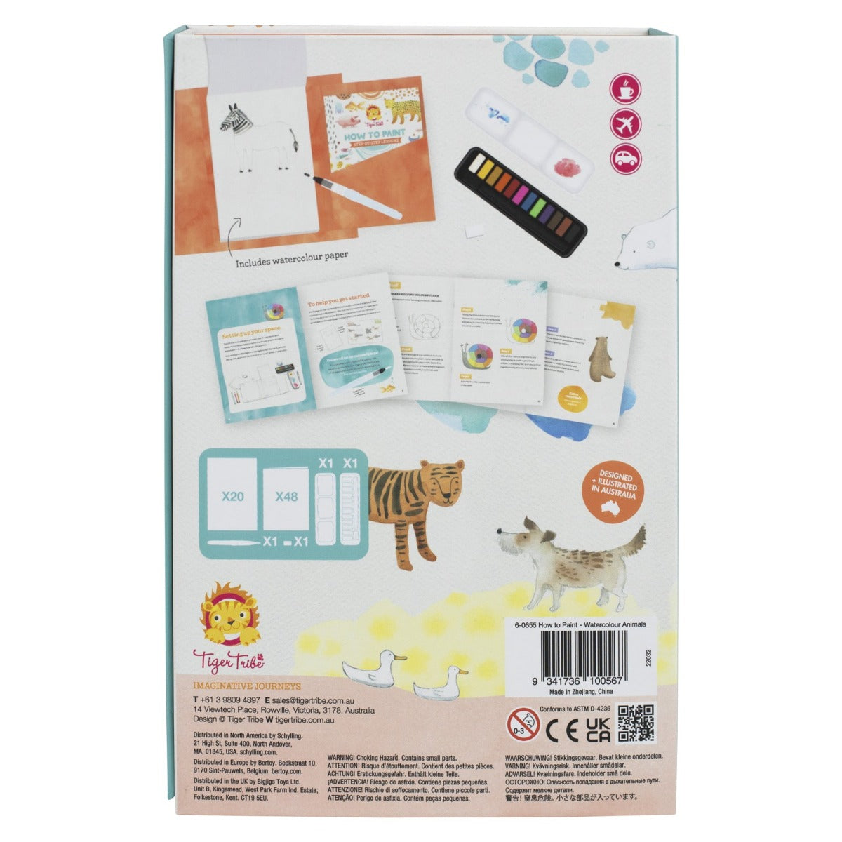 How To Paint - Watercolour (Animals)