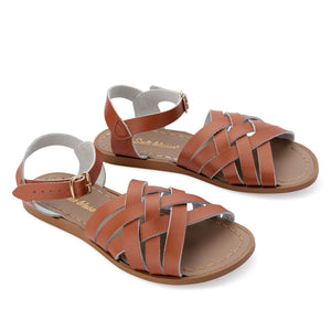 Salt Water Womens Retro Sandals (Tan)