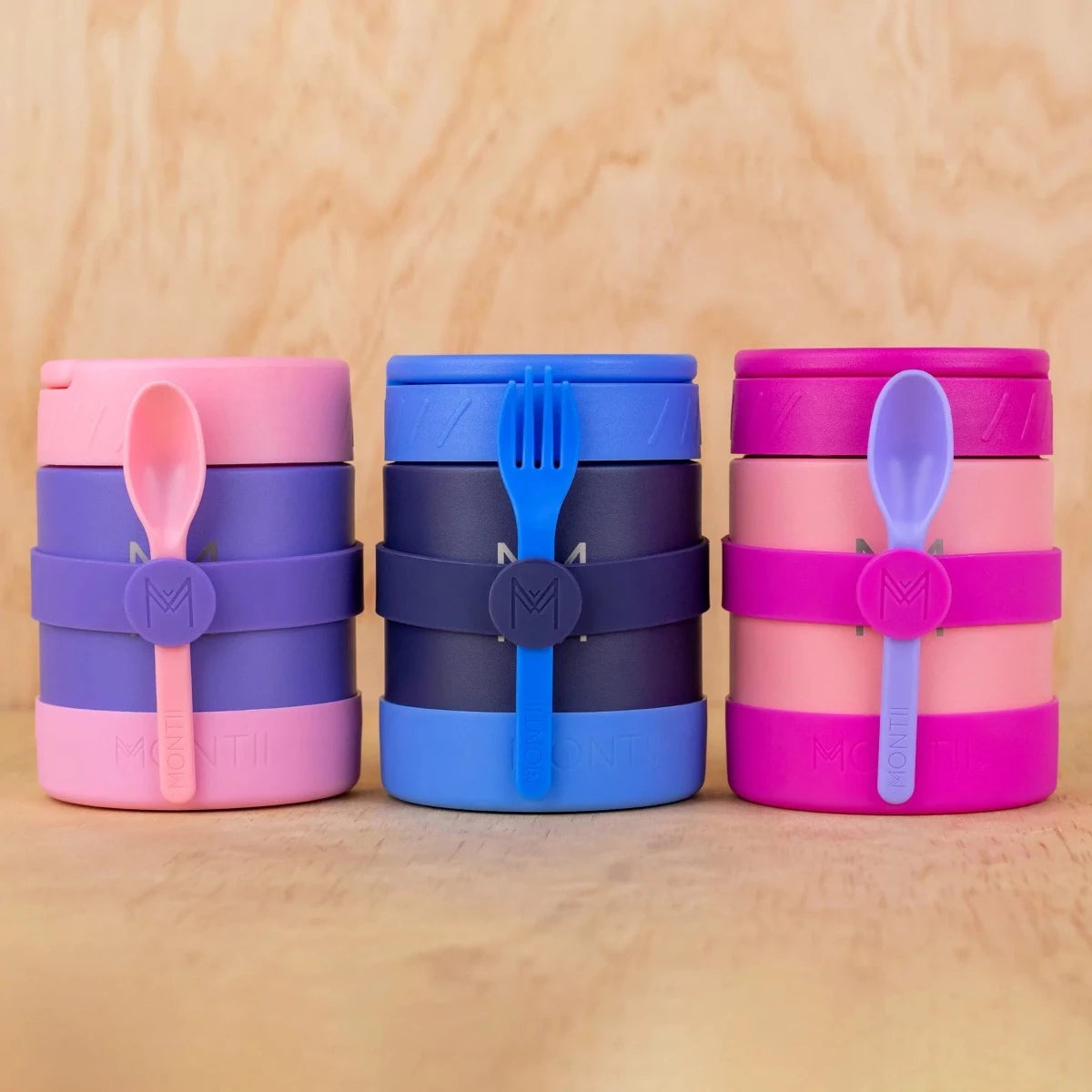 Silicone Cutlery Band (Pomegranate)